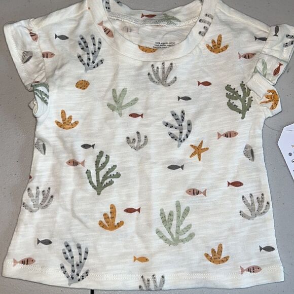 Nwt 3m little co coral reef shirt - Picture 2 of 2